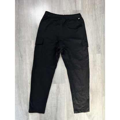 Nike vintage black nylon track pants cargo parachute