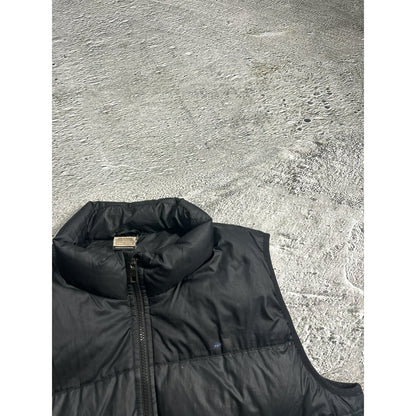 Nike black puffer vest no logo 550 drill Y2K vintage