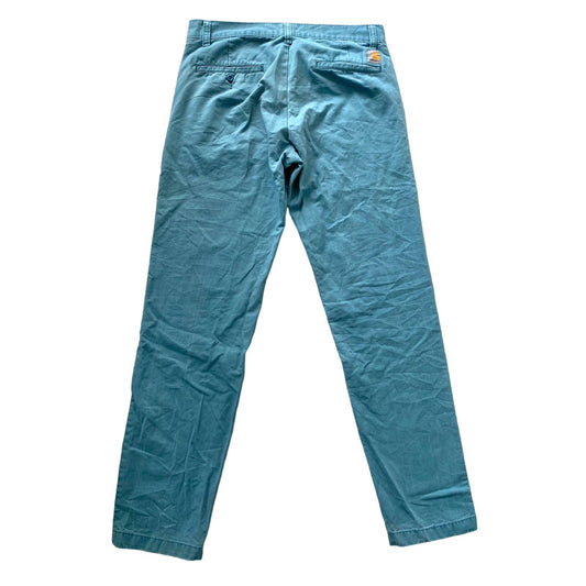 Carhartt vintage prime pant chino pants 31x34 turquoise