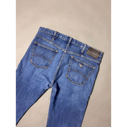 Armani vintage navy jeans straight denim pants