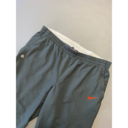 Nike vintage grey track pants small swoosh 2000s parachute