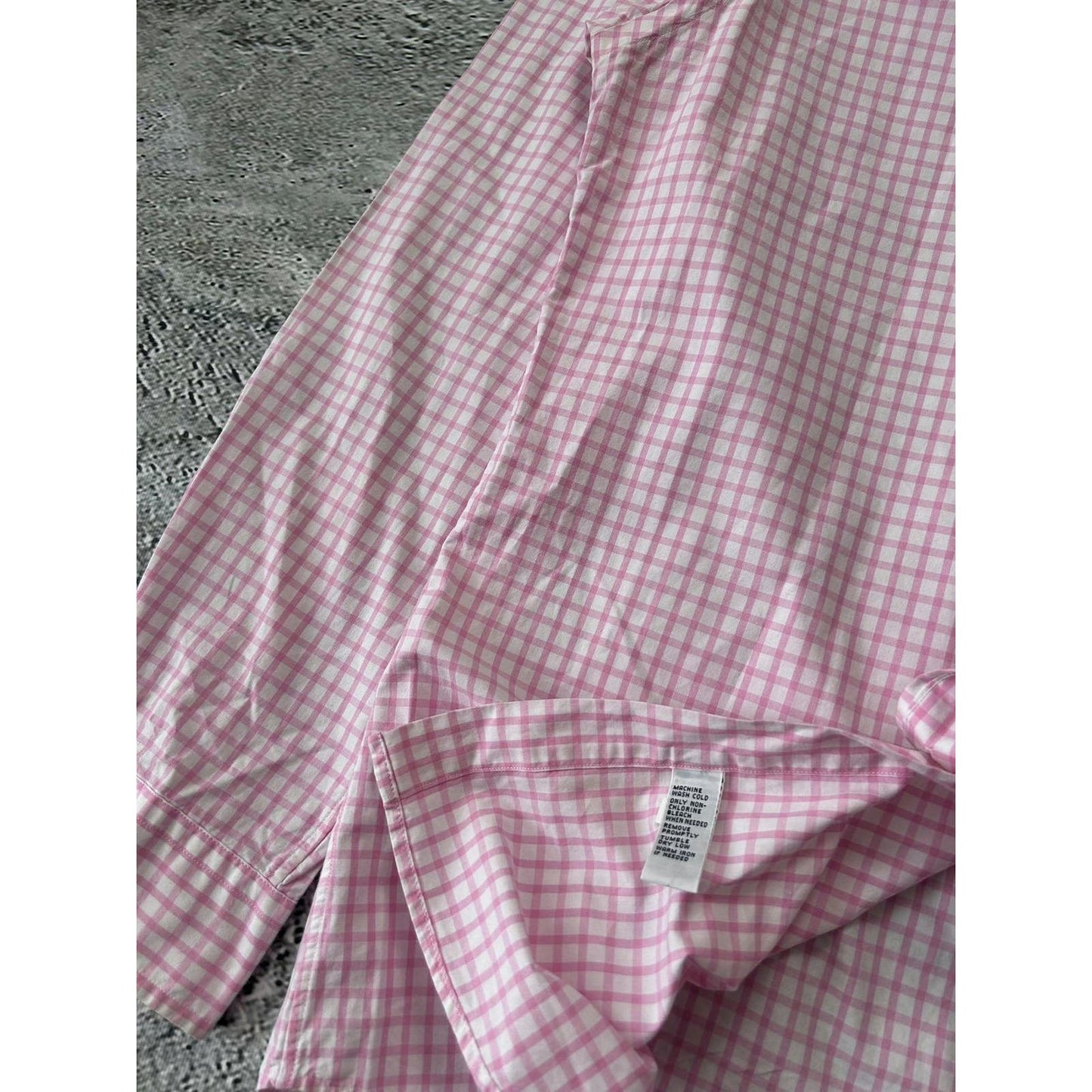 Polo Ralph Lauren pink shirt button up longsleeve checked