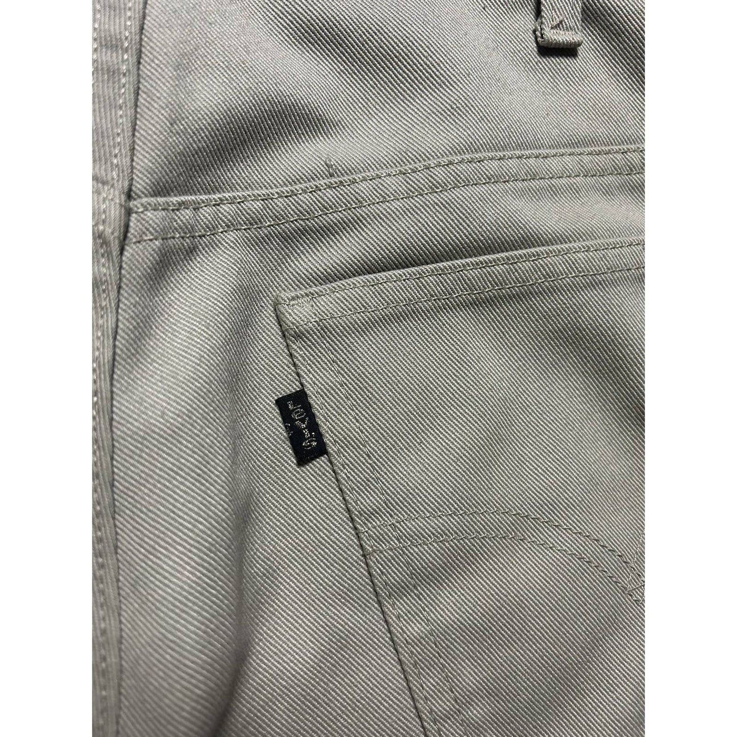 Levi’s 566 vintage beige jeans black tab made in Italy