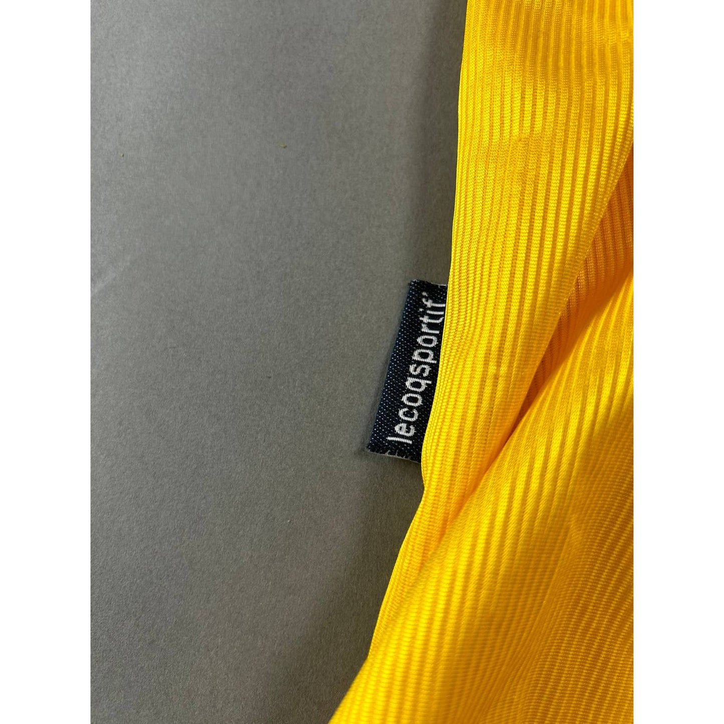 Charlton Le Coq Jersey vintage yellow mesh