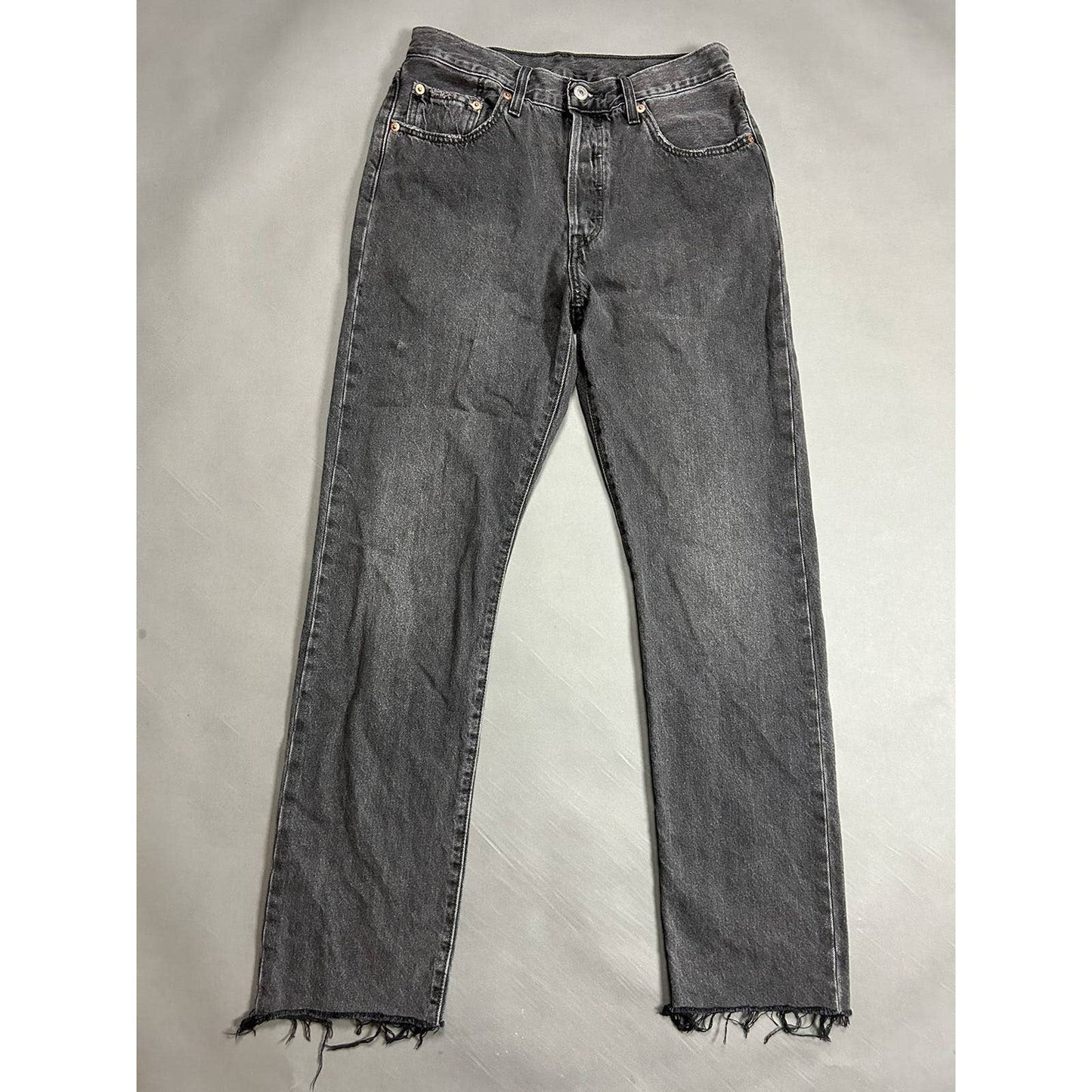 Levi’s 501 vintage black jeans washed