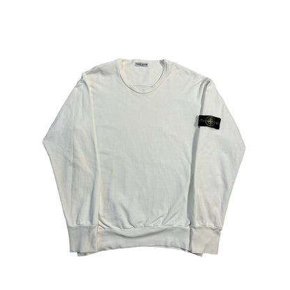 Stone Island white sweatshirt 2008 vintage