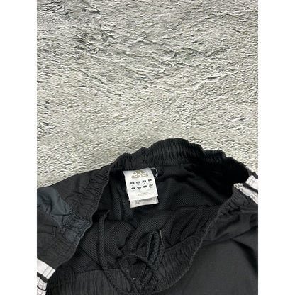 Adidas vintage black track pants small logo 2000s