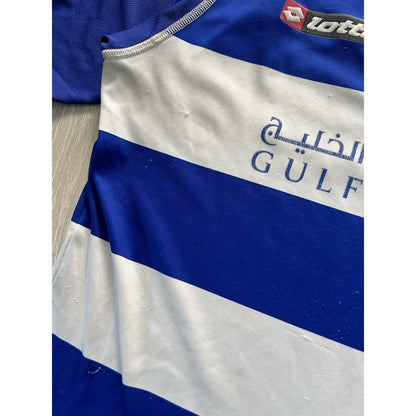 QPR Lotto Jersey 08/09 vintage blue gulf air Queens Park