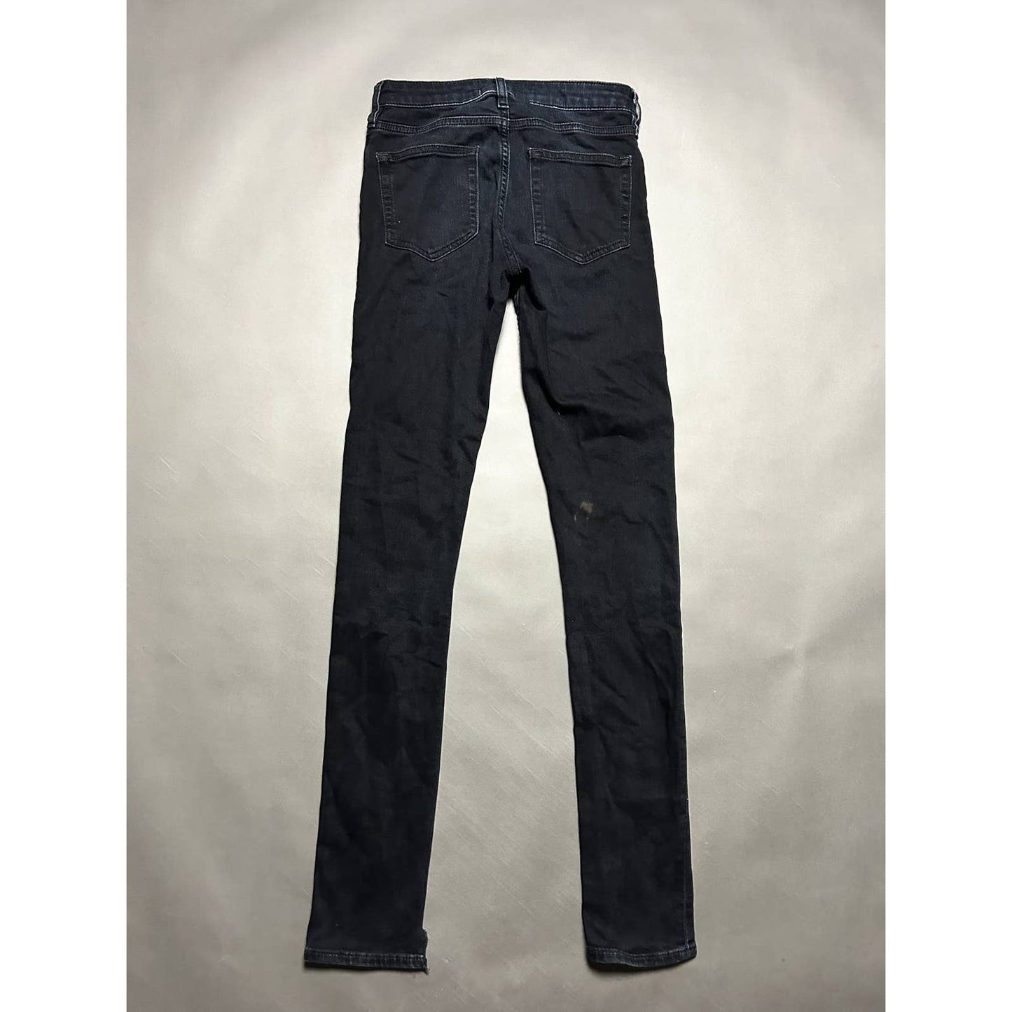 Acne Studios vintage black jeans slim denim pants