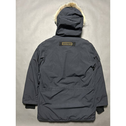 Canada Goose navy expedition parka jacket puffer