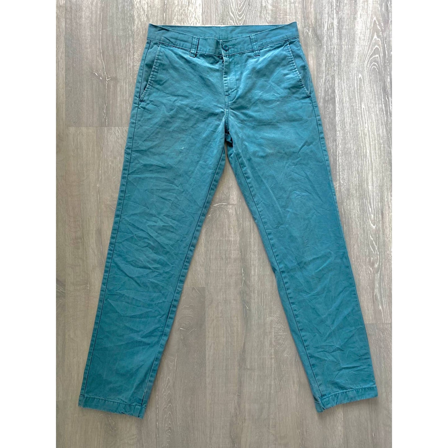 Carhartt vintage prime pant chino pants 31x34 turquoise