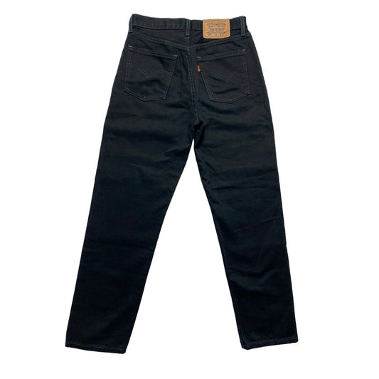 90s Levi’s 882 02 vintage Orange tab black jeans denim pants
