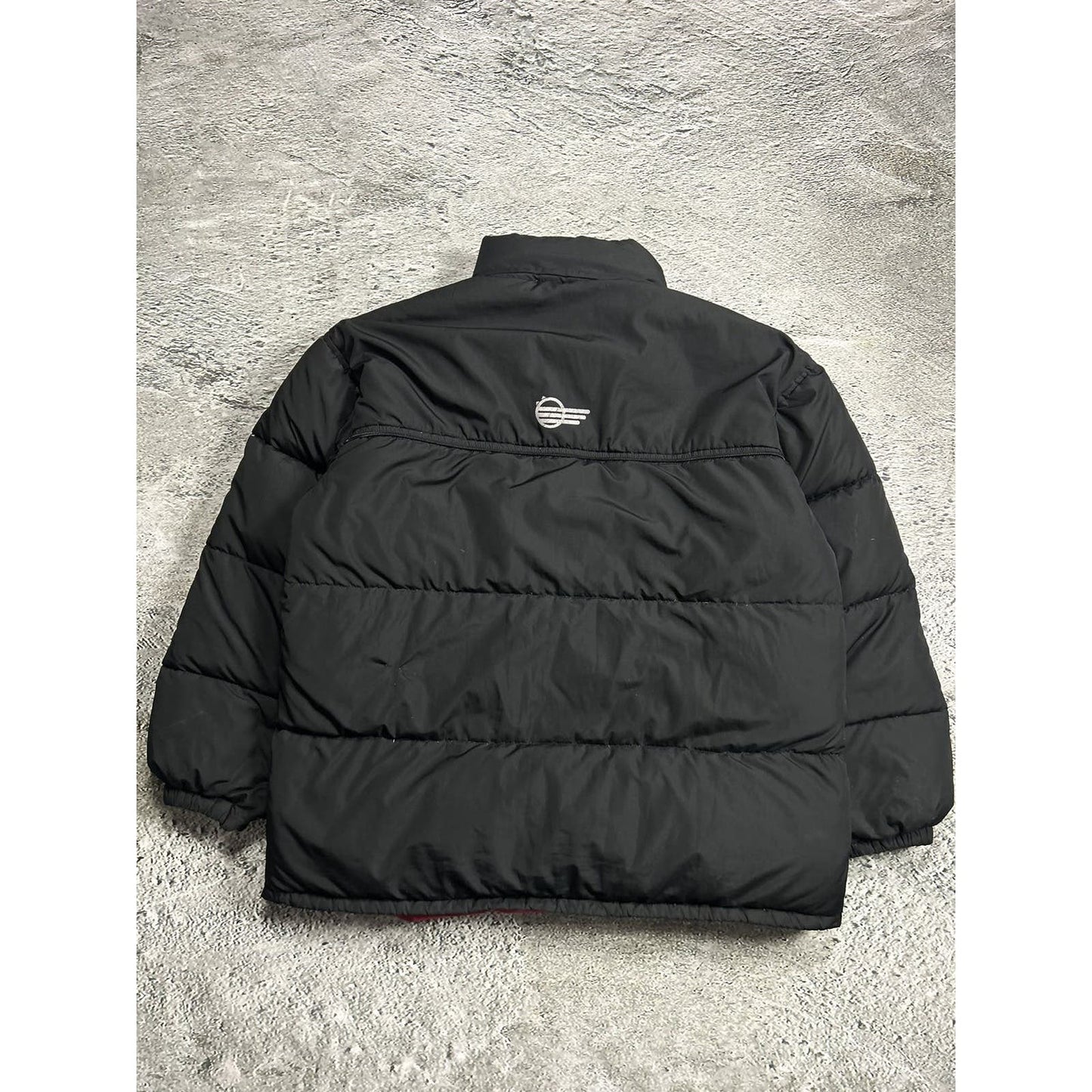 Ecko Untld vintage black puffer jacket function game down