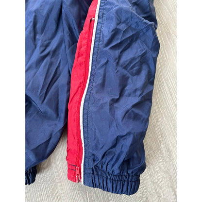 Nike track pants big swoosh vintage 90s red navy PSG Barca