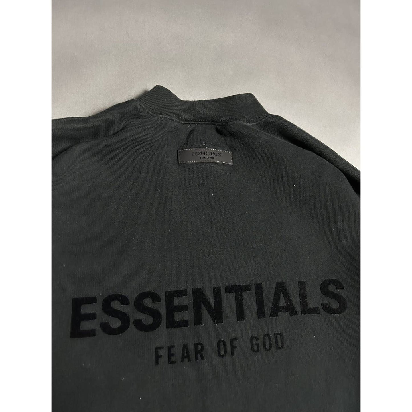 Fear of God Essentials FOG black sweatshirt