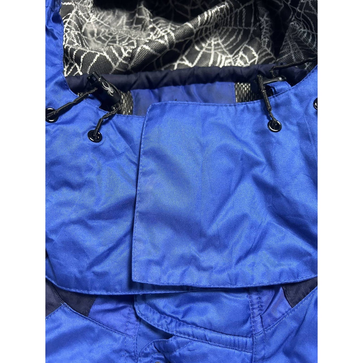 Spyder Ski jacket blue black web rare avangarde vintage