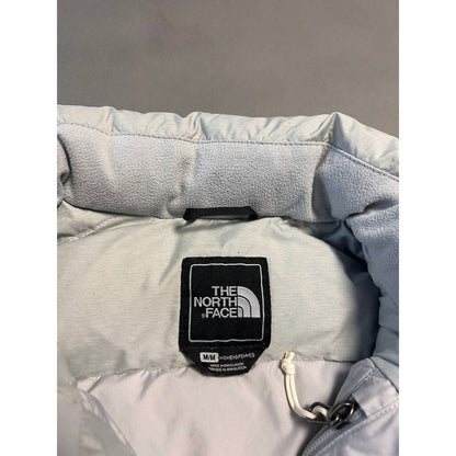 The North Face vintage grey puffer vest 700 nuptse