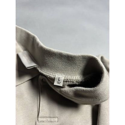 Fear of God Essentials FOG beige sweatshirt polo