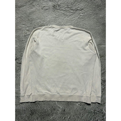 Lacoste vintage cream white sweatshirt longsleeve