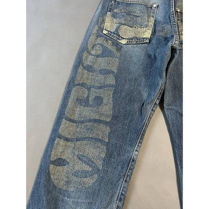 Mighty Evisu vintage daicock big logo selvedge jeans