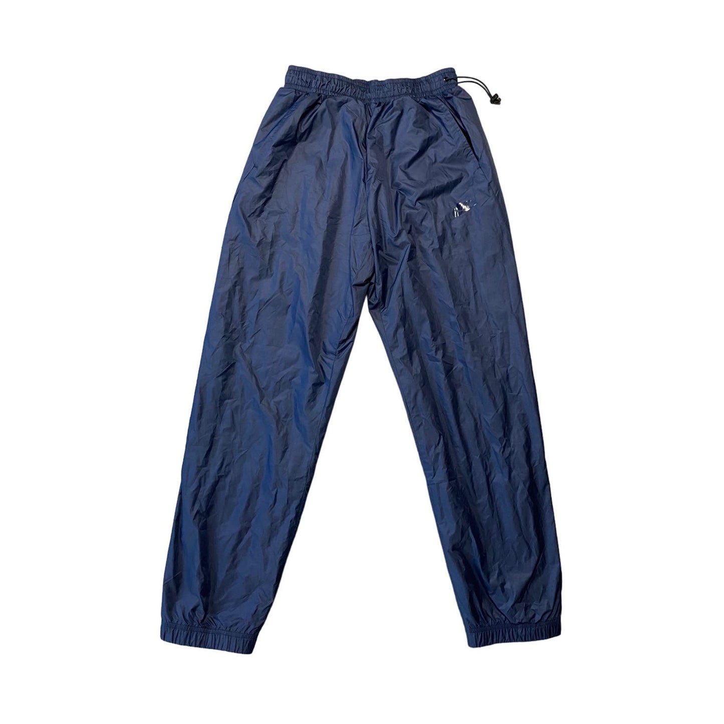 Nike vintage navy track pants small logo parachute