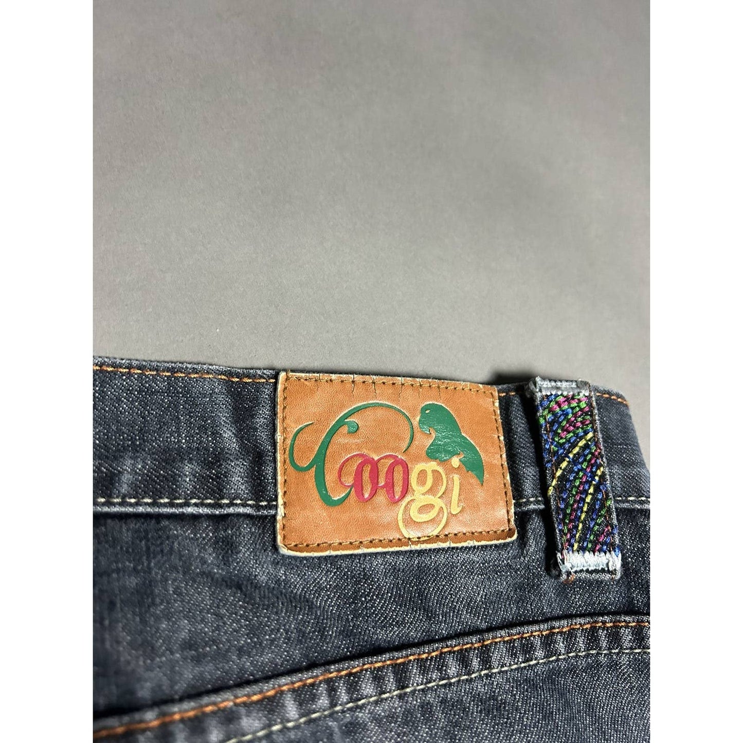 Coogi Australia vintage jeans navy denim pants Y2K big logo