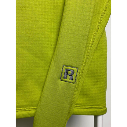 Patagonia vintage neon green fleece half zip