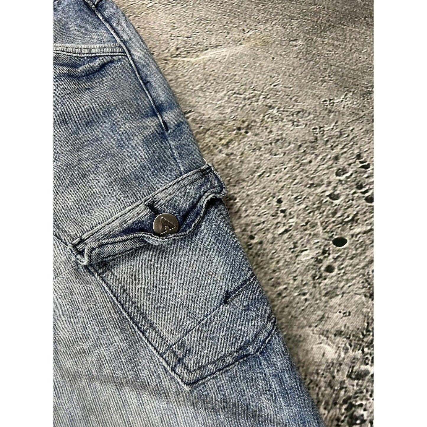 Airwalk vintage jeans Y2K denim pants blue