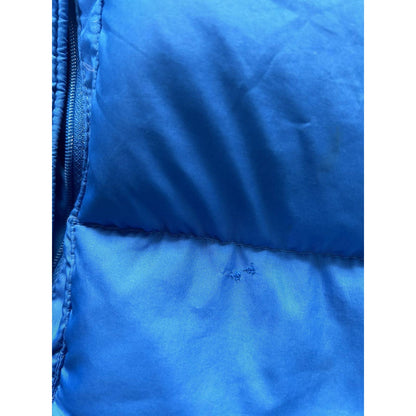 Nike vintage blue puffer vest small swoosh 2000s