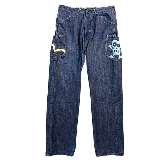 Evisu jeans vintage selvedge denim Yamane rare