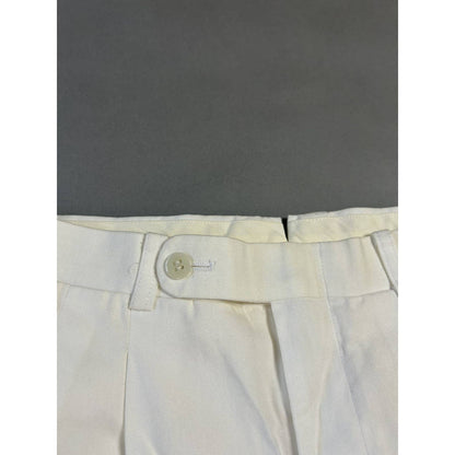 Evisu Fairway Genes vintage white chino pants dots logo