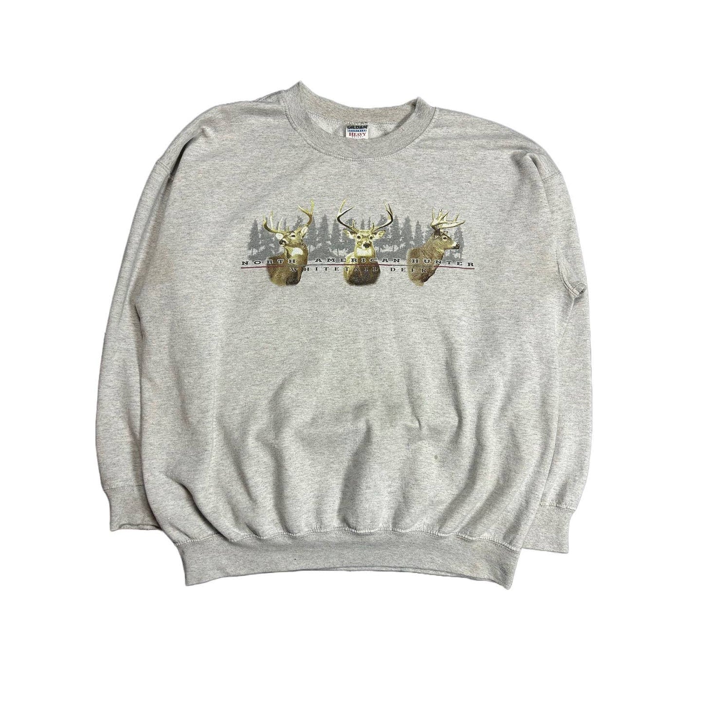 Gildan vintage sweatshirt animals deer hunter