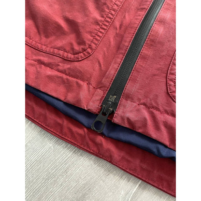 Timberland vintage waterproof jacket red