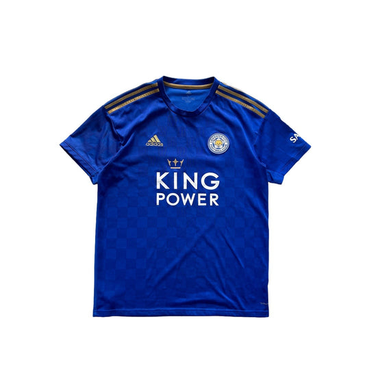 Leicester City 18/19 King Power Adidas blue gold jersey adidas