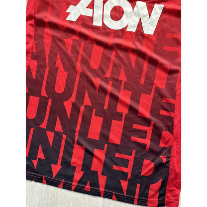 Manchester United jersey red AON vintage training Adidas 2016 2017