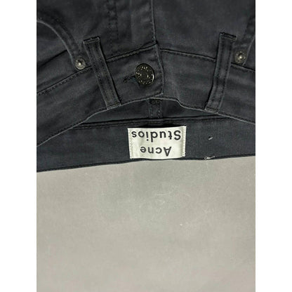 Acne Studios vintage black jeans denim pants slim