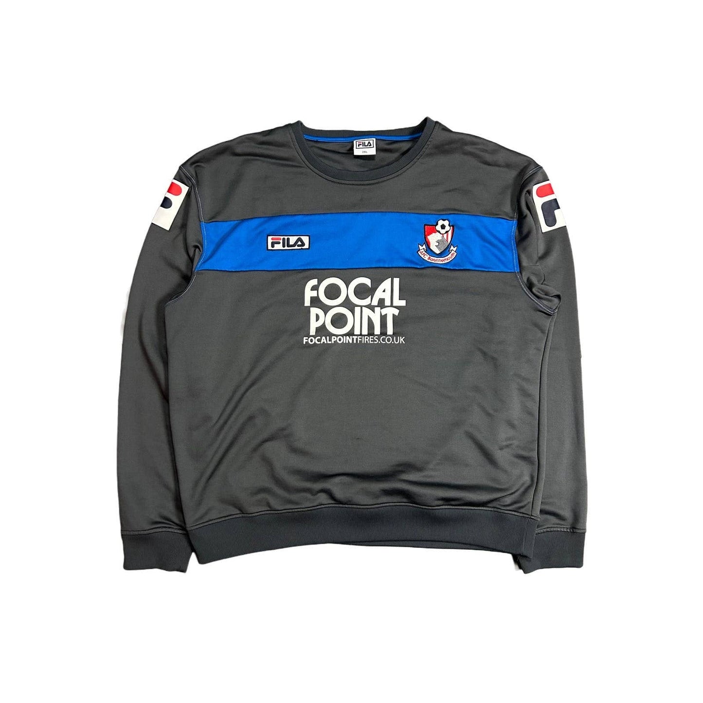 AFC Bournemouth vintage Fila sweatshirt focal point