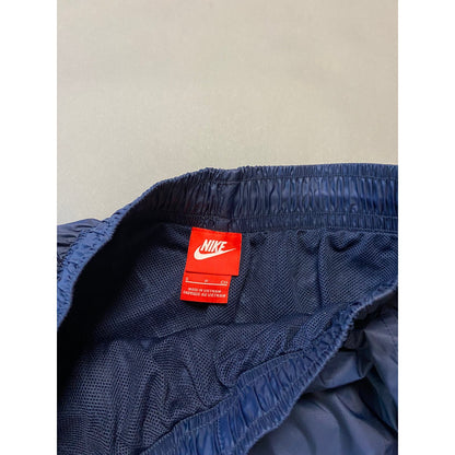 Nike vintage navy track pants small logo parachute