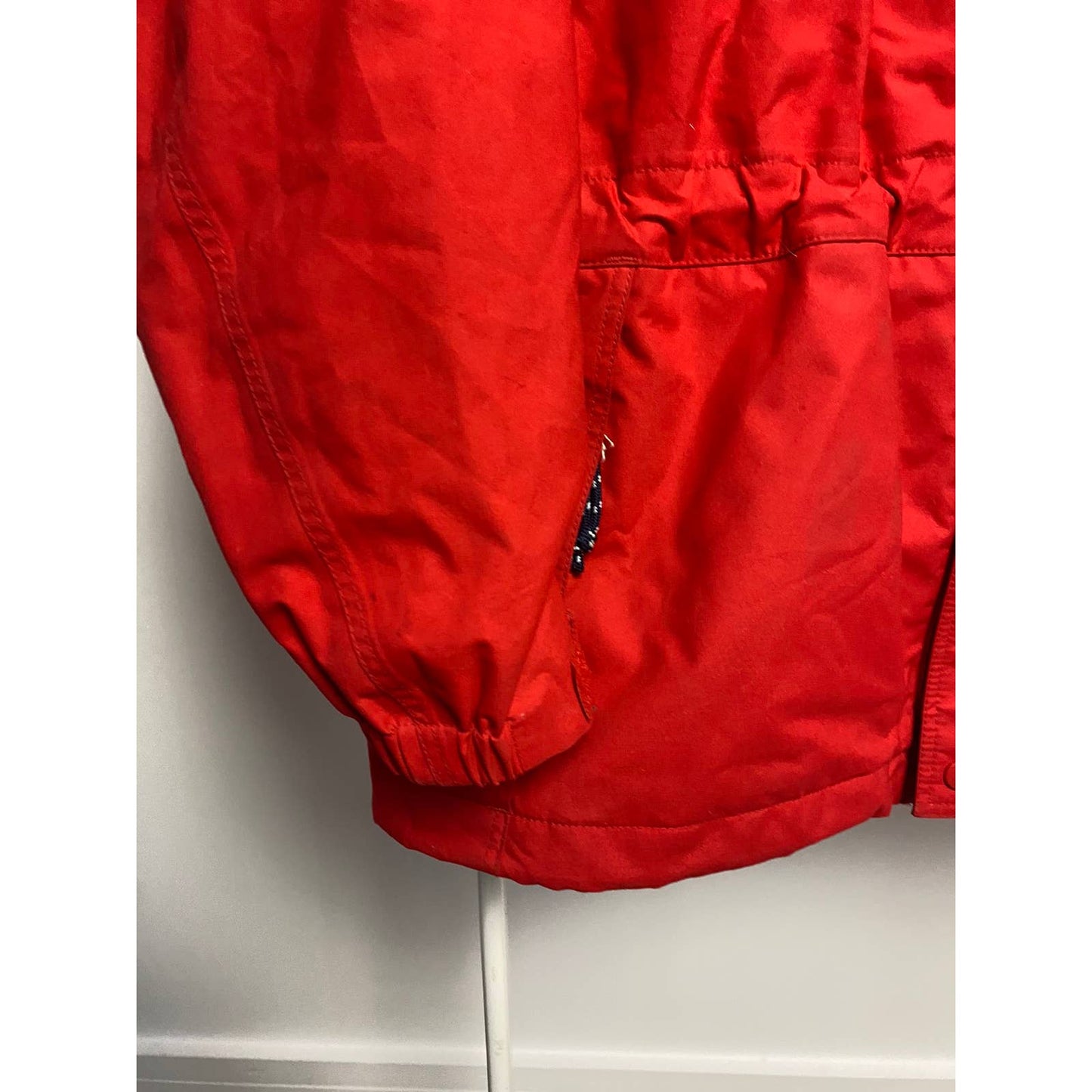 Patagonia jacket red light hooded gorpcore