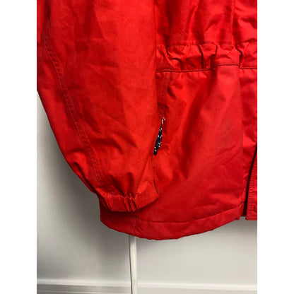 Patagonia jacket red light hooded gorpcore