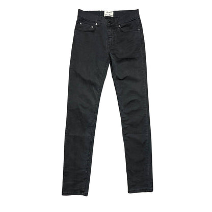 Acne Studios vintage black jeans denim pants slim