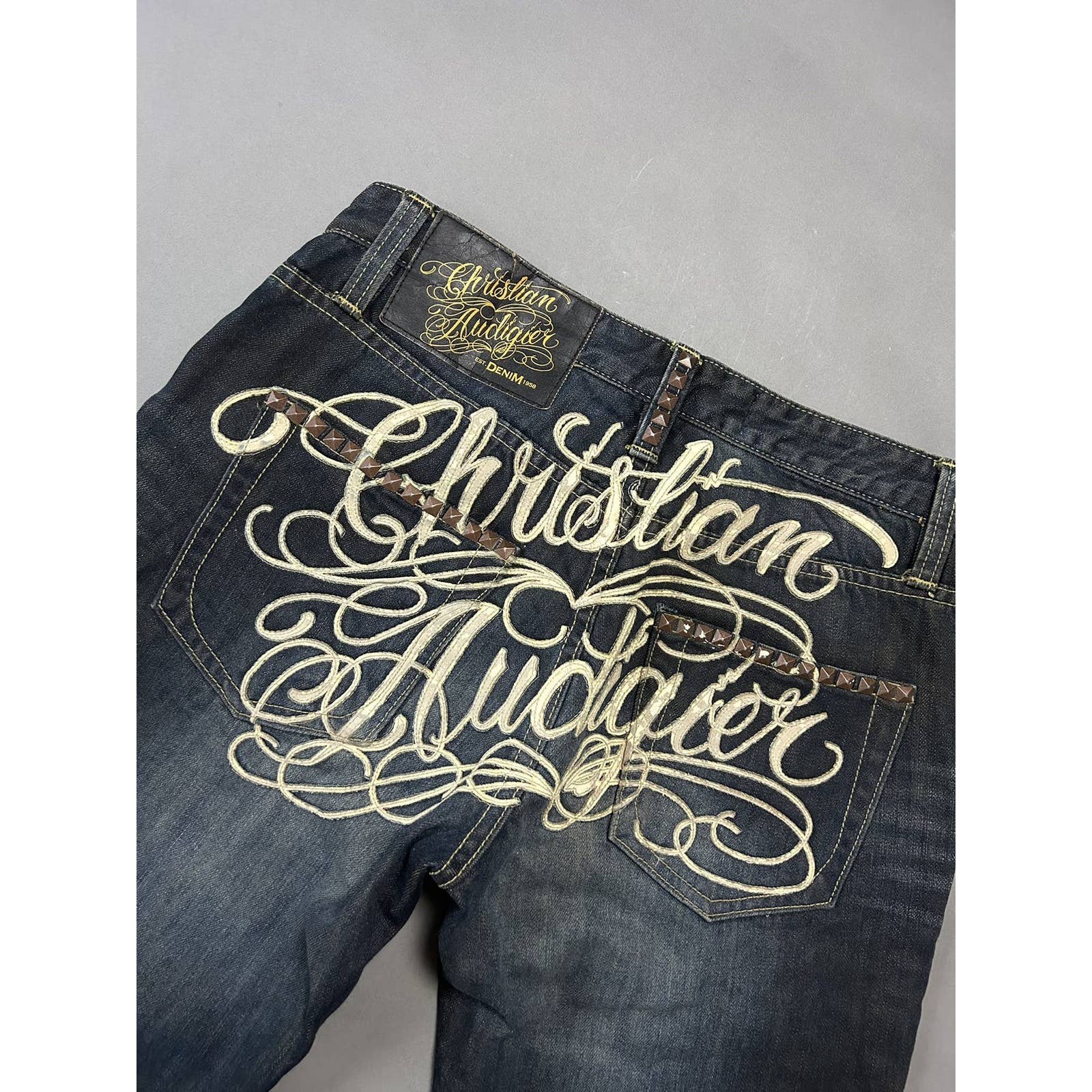 Ed hardy Christian outlets Audigier jeans