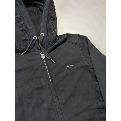 True Religion zip hoodie vintage black Y2K