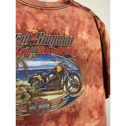 Harley Davidson vintage Tie-dye T-shirt New Smyrna Beach FL