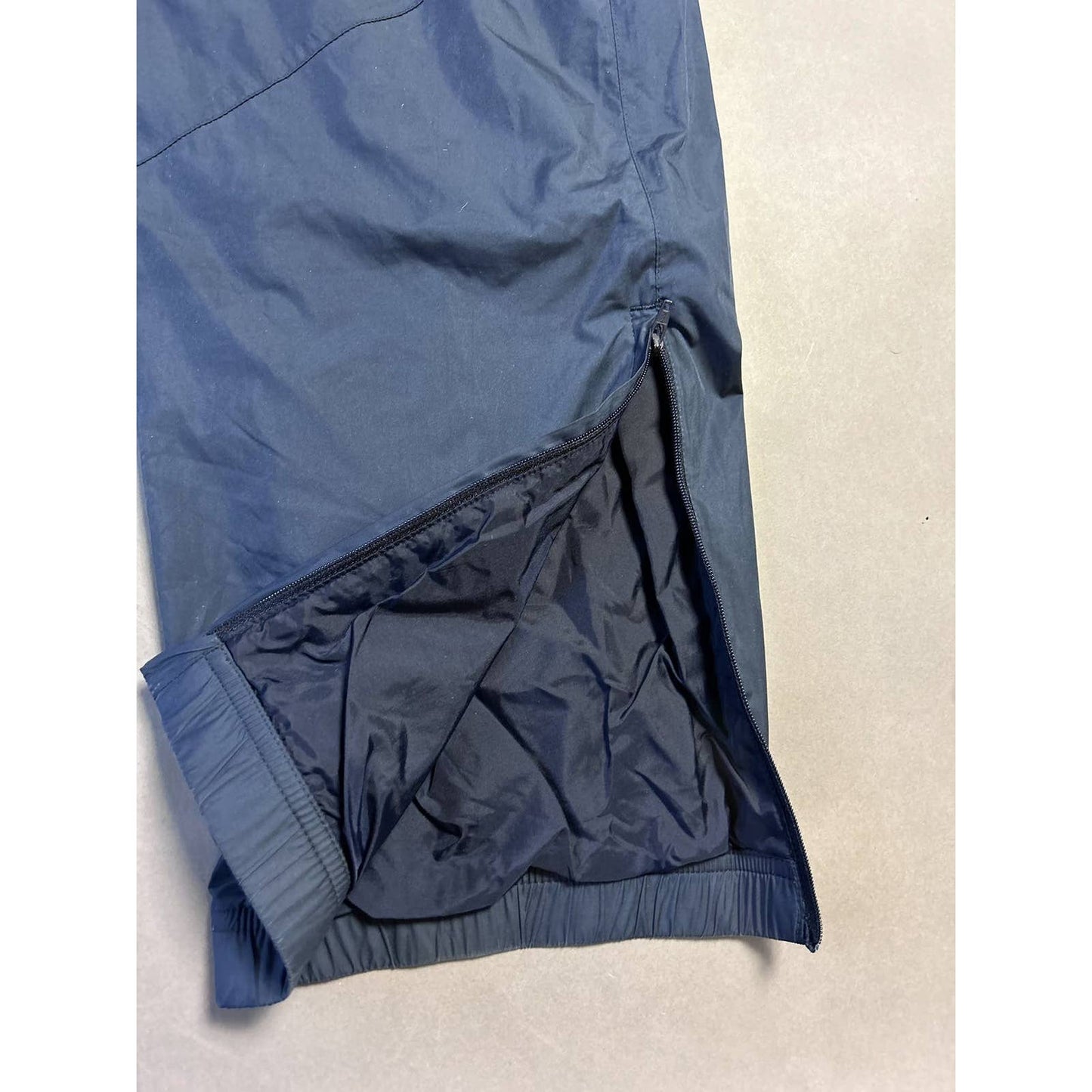 Nike vintage nylon navy track pants small swoosh parachute