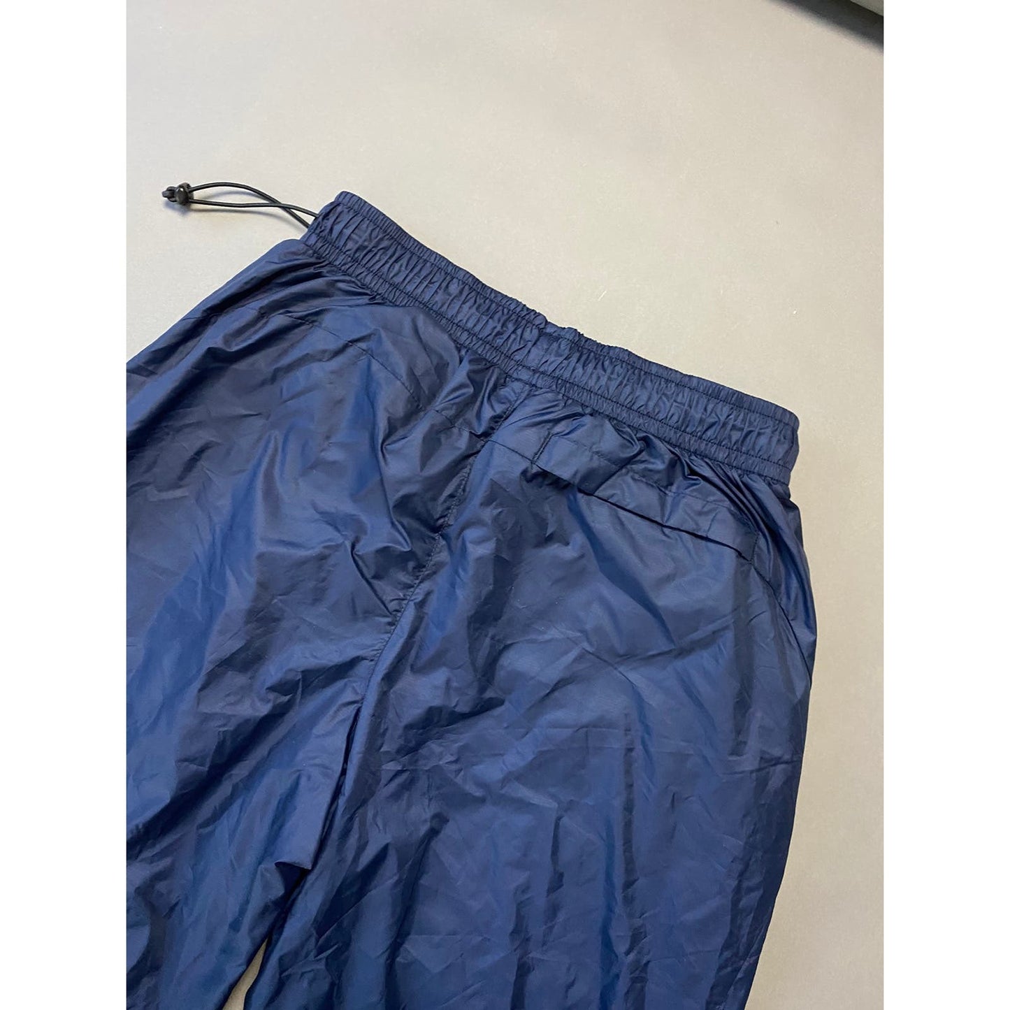 Nike vintage navy track pants small logo parachute