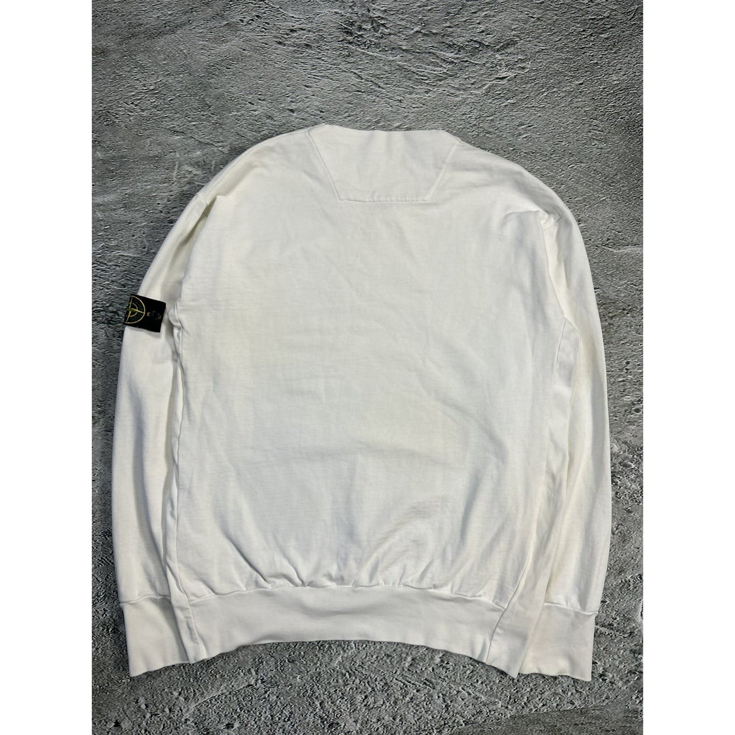 Stone Island white sweatshirt 2008 vintage