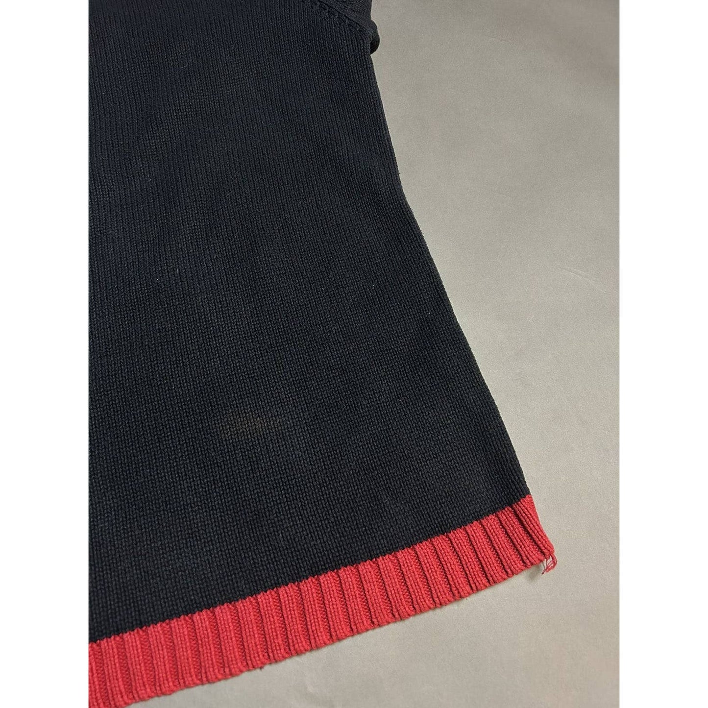 YSL sweater turtleneck black red Saint Laurent Jeans