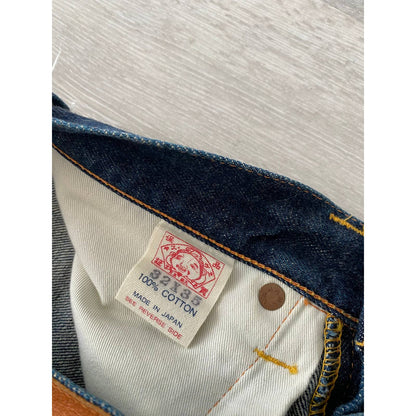 Evisu Playboy jeans vintage selvedge denim Japan RARE
