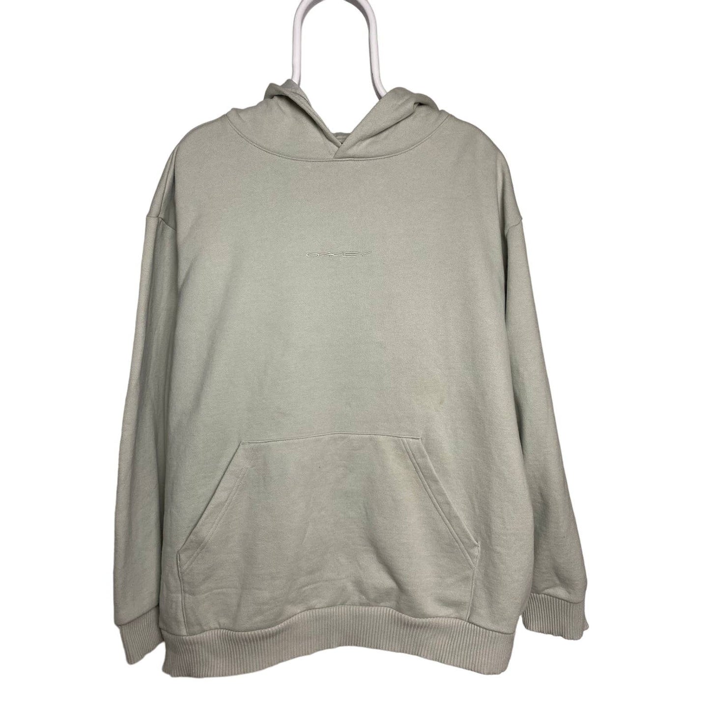 Oakley Hoodie small logo beige oversized relaxed fit